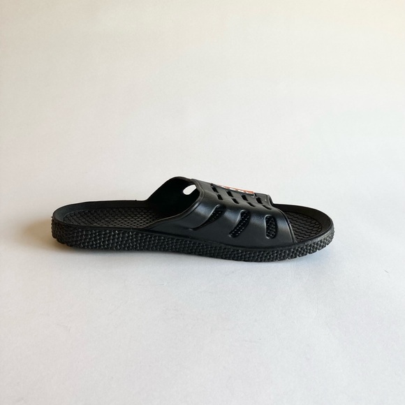 Men’s Sport Black Rubber Flip Flops Sandals size US 9 - Picture 6 of 13